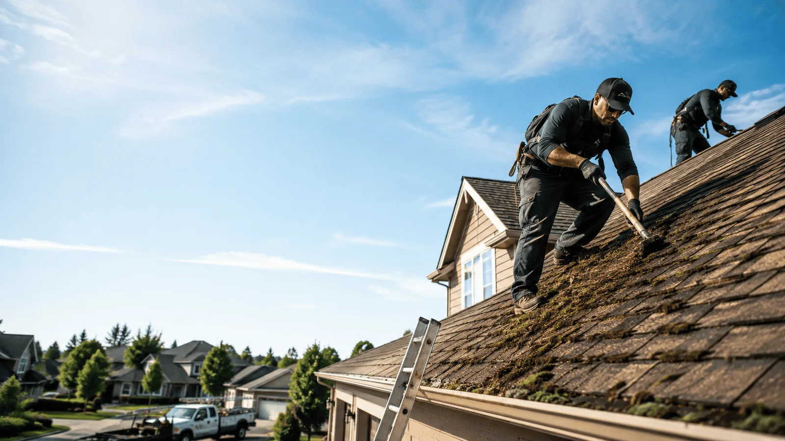 Roof Moss Removal in Mackeyville, PA near me